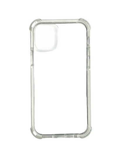 For iPhone 15 Pro -Clear & White