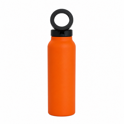 32 oz Magnetic Vacuum Water Bottle with Phone Holder