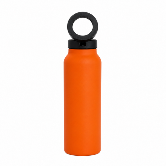32 oz Magnetic Vacuum Water Bottle with Phone Holder