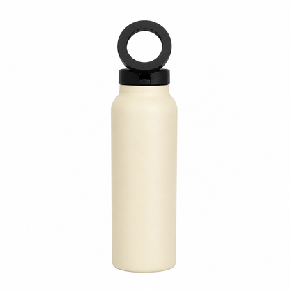 32 oz Magnetic Vacuum Water Bottle with Phone Holder