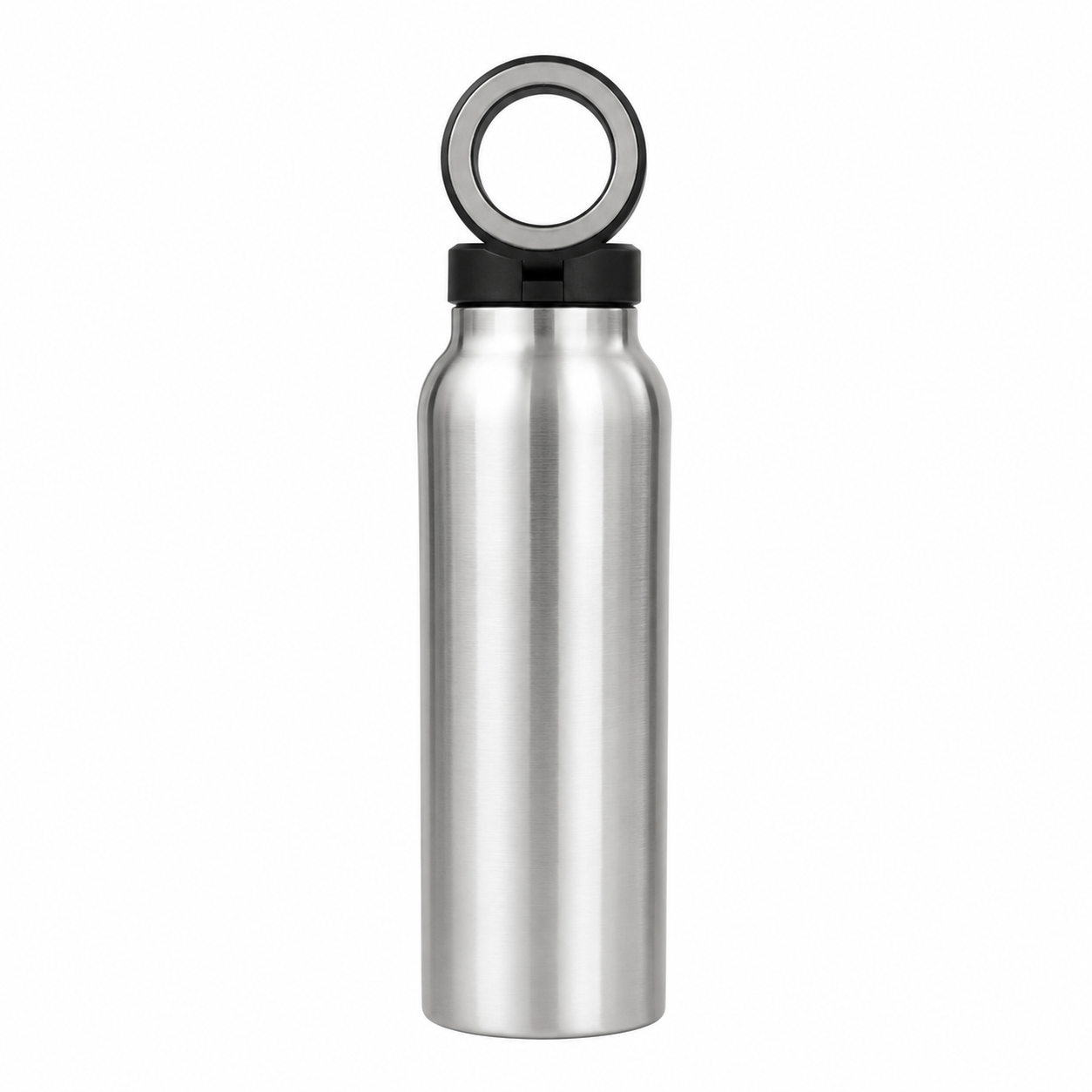32 oz Magnetic Vacuum Water Bottle with Phone Holder