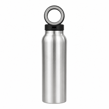 32 oz Magnetic Vacuum Water Bottle with Phone Holder