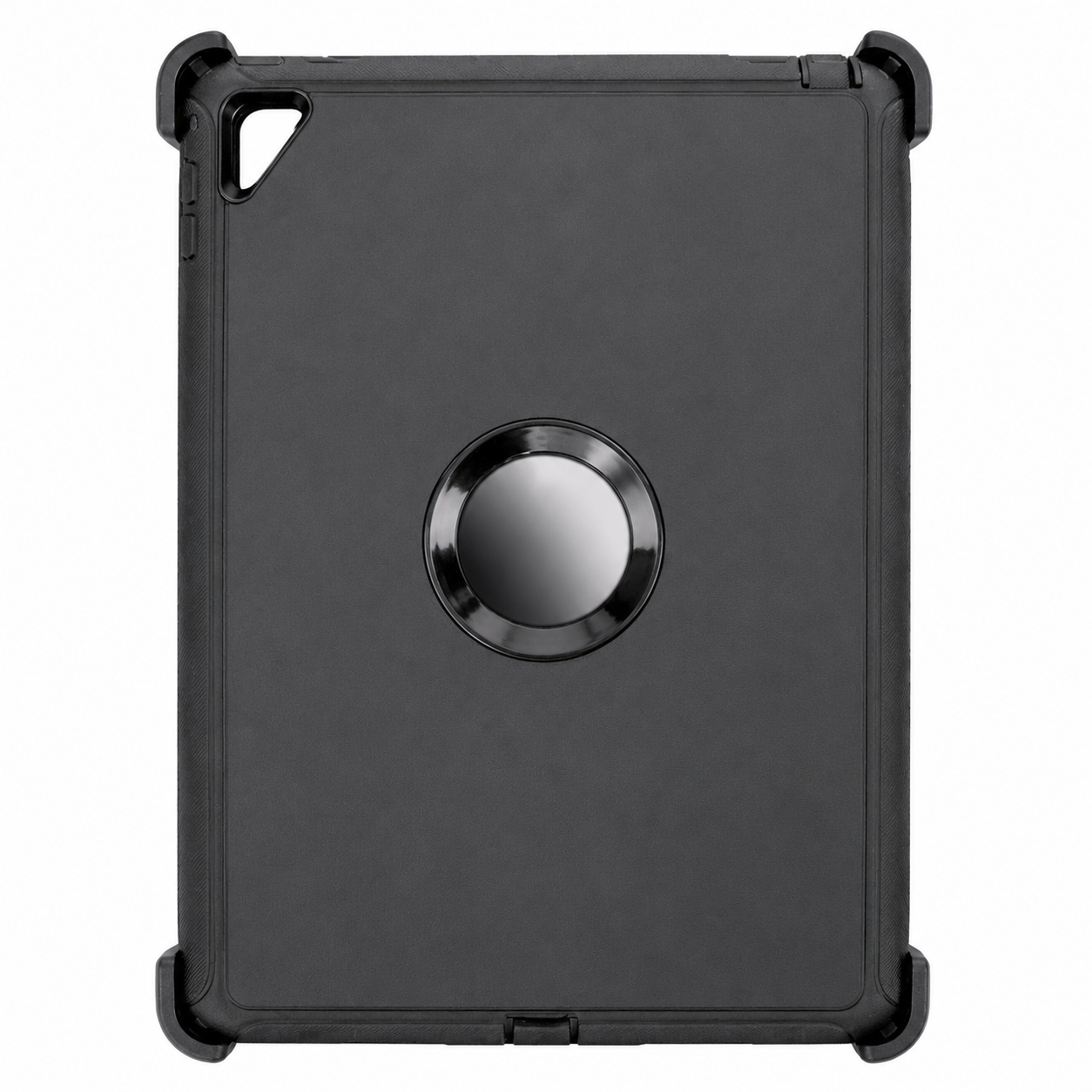 Heavy-Duty 3-Layer Protective Case with Rotating Stand for iPad Pro 9.7”