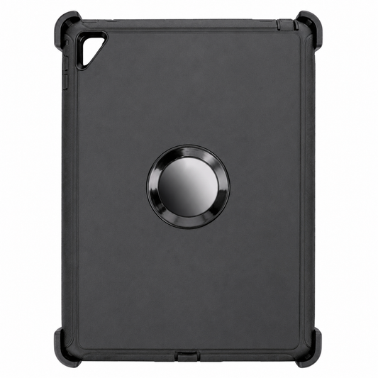 Heavy-Duty 3-Layer Protective Case with Rotating Stand for iPad Pro 9.7”
