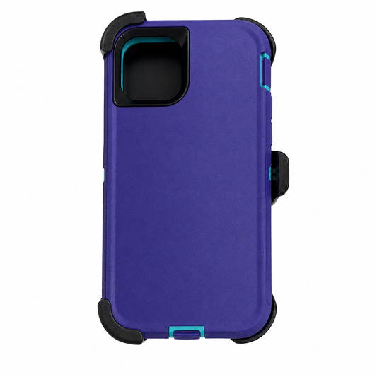 Heavy-Duty Triple-Layer Protective Case with Belt Clip for iPhone 11 Pro