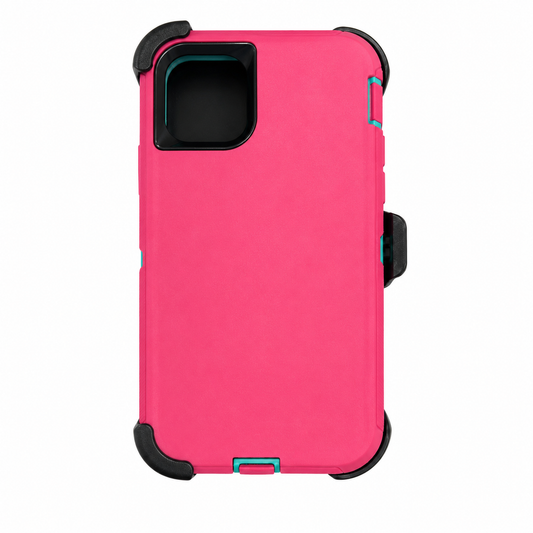 Heavy-Duty Triple-Layer Protective Case with Belt Clip for iPhone 11 Pro Max