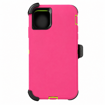 Heavy-Duty Triple-Layer Protective Case with Belt Clip for iPhone 11 Pro Max