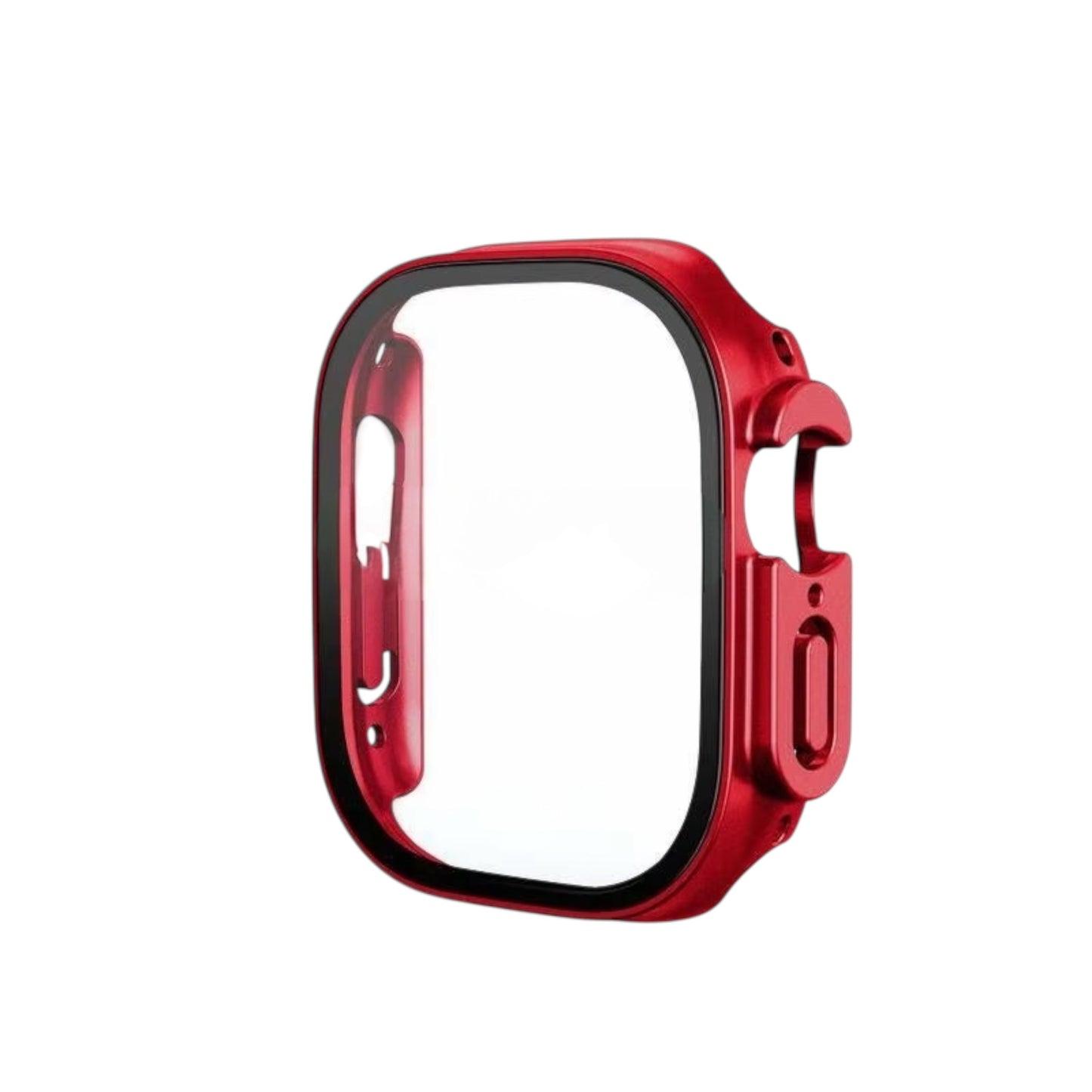 Watch Tempered Glass Case 49mm / Metallic Red