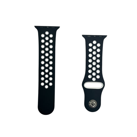 For Apple Watch Sport Band 38/40 mm - Black & White
