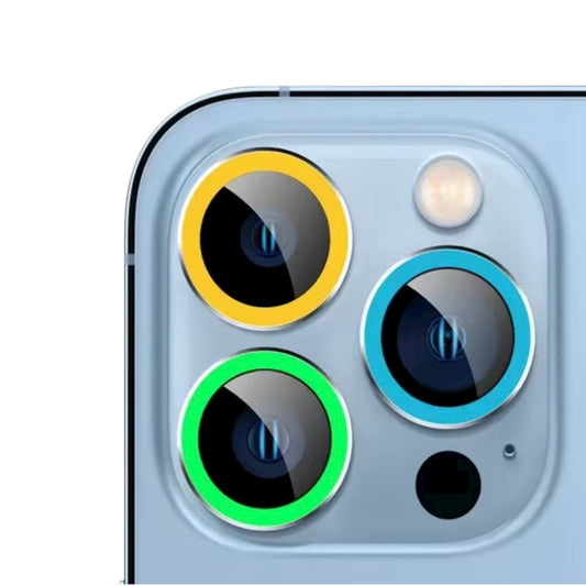 Camera Protector For iPhone 11Pro / 11Pro Max / 12Pro - Yellow, Blue & Green