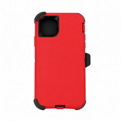Heavy-Duty Triple-Layer Protective Case with Belt Clip for iPhone 11 Pro