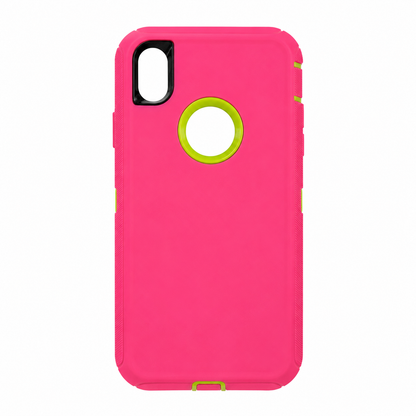 Heavy-Duty Rugged Case with Belt Clip for iPhone XR