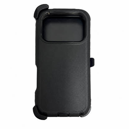 Heavy Duty Protective Case with Belt Clip and Kickstand for iPhone 17 Pro