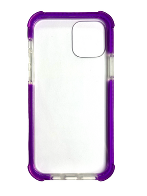 For iPhone 11 Pro Max clear & Purple