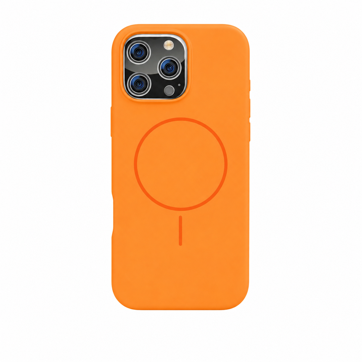 Magnetic Silicone Case for iPhone 15 Pro Max – MagSafe Compatible Shockproof Soft Protective Cover