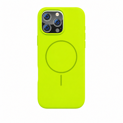 Magnetic Silicone Case for iPhone 15 Pro Max – MagSafe Compatible Shockproof Soft Protective Cover
