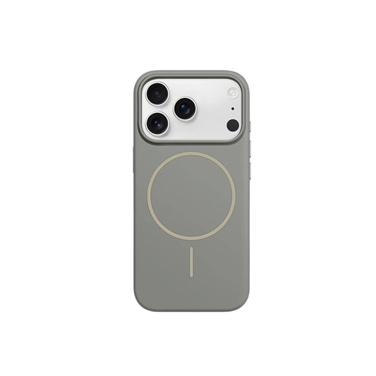 For Iphone 17 Pro Silicone MagSafe Case- Gray