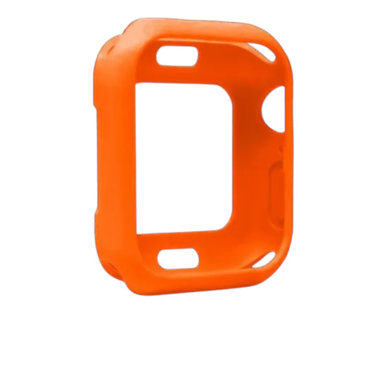 For Apple Watch 44mm Silicone Case / Orange