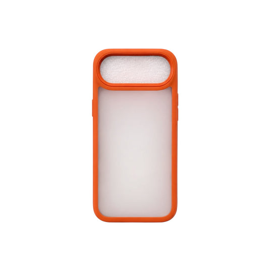 For Iphone 17 Air Frosted Clear Case- Orange