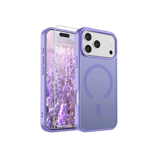 For Iphone 17 Pro Translucent MagSafe Case- Lavender