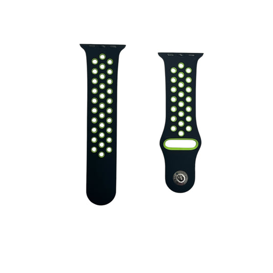 For Apple Watch Sport Band 38/40 mm - Black & Green