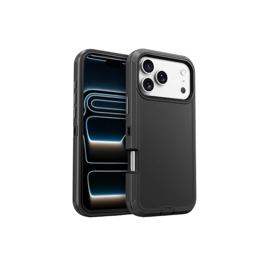 For Iphone 17 Pro Max Heavy Duty Case - Black