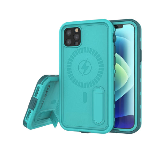 For 12 Pro Max Water Proof Case /Grass Blue