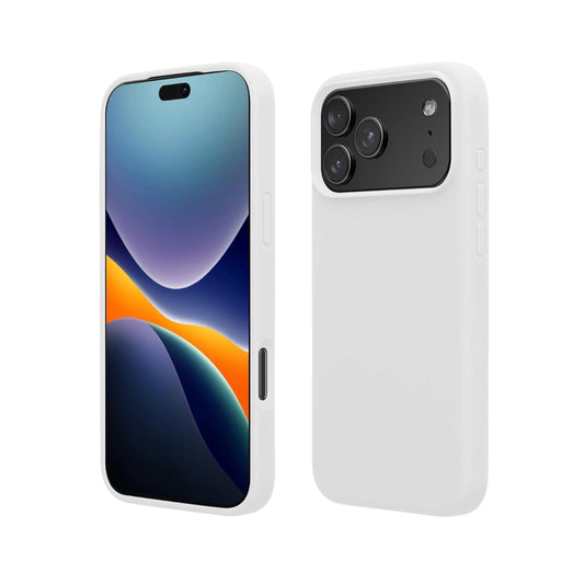 For Iphone 17 Pro Silicone Case - White