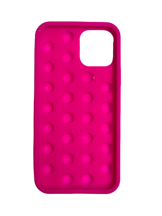 For iphone 12 Decompression Case- Hot Pink