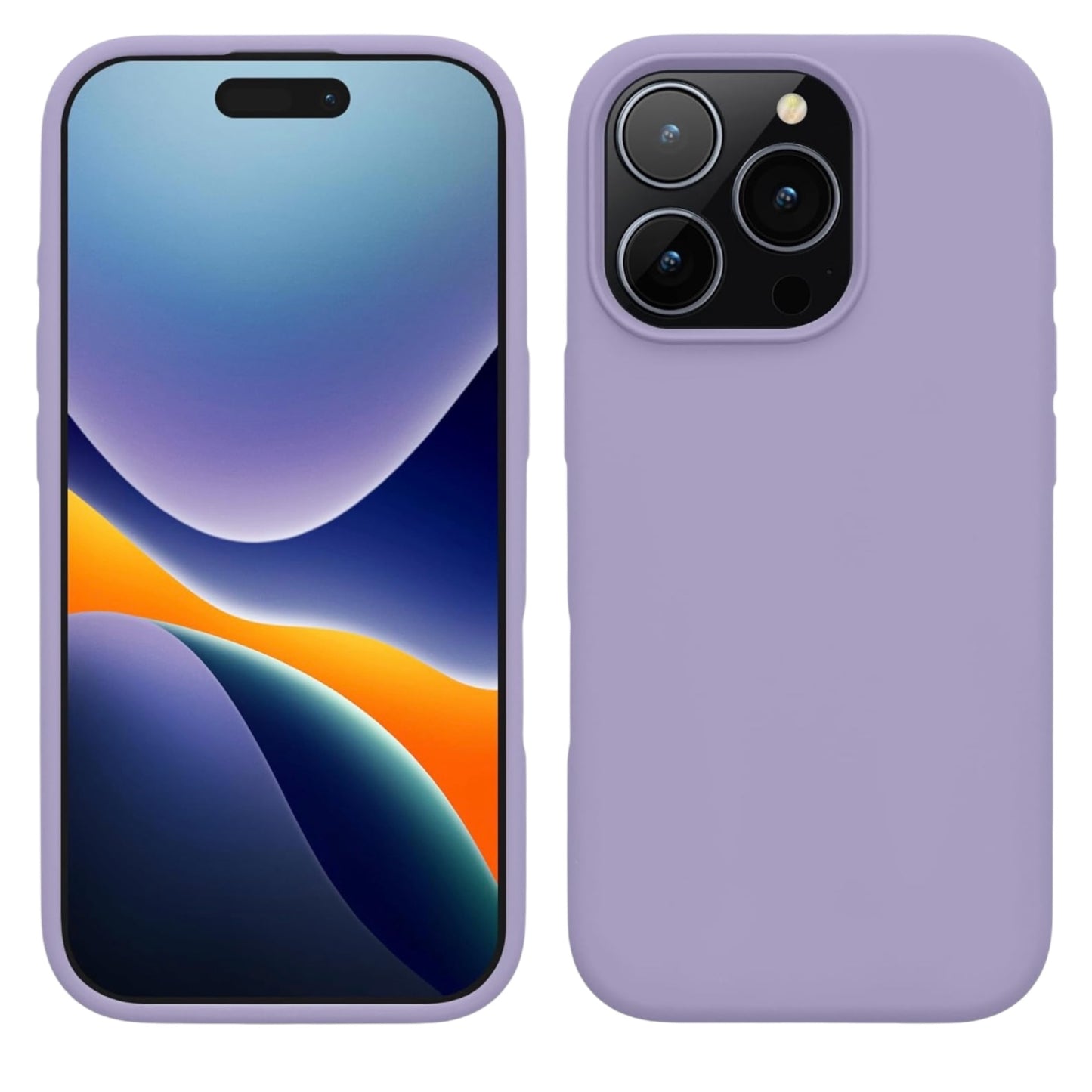 For Iphone 16 Pro Max Silicone Case - Purple