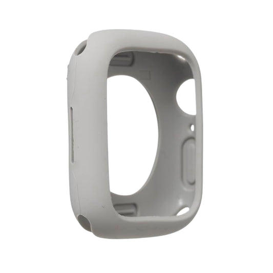 For Apple Watch 44mm Silicone Case / Light Gray