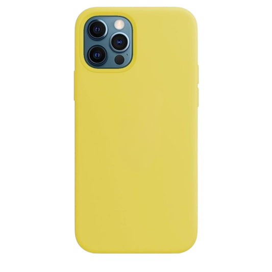 Iphone 12 Pro Max Silicone Case / Yellow