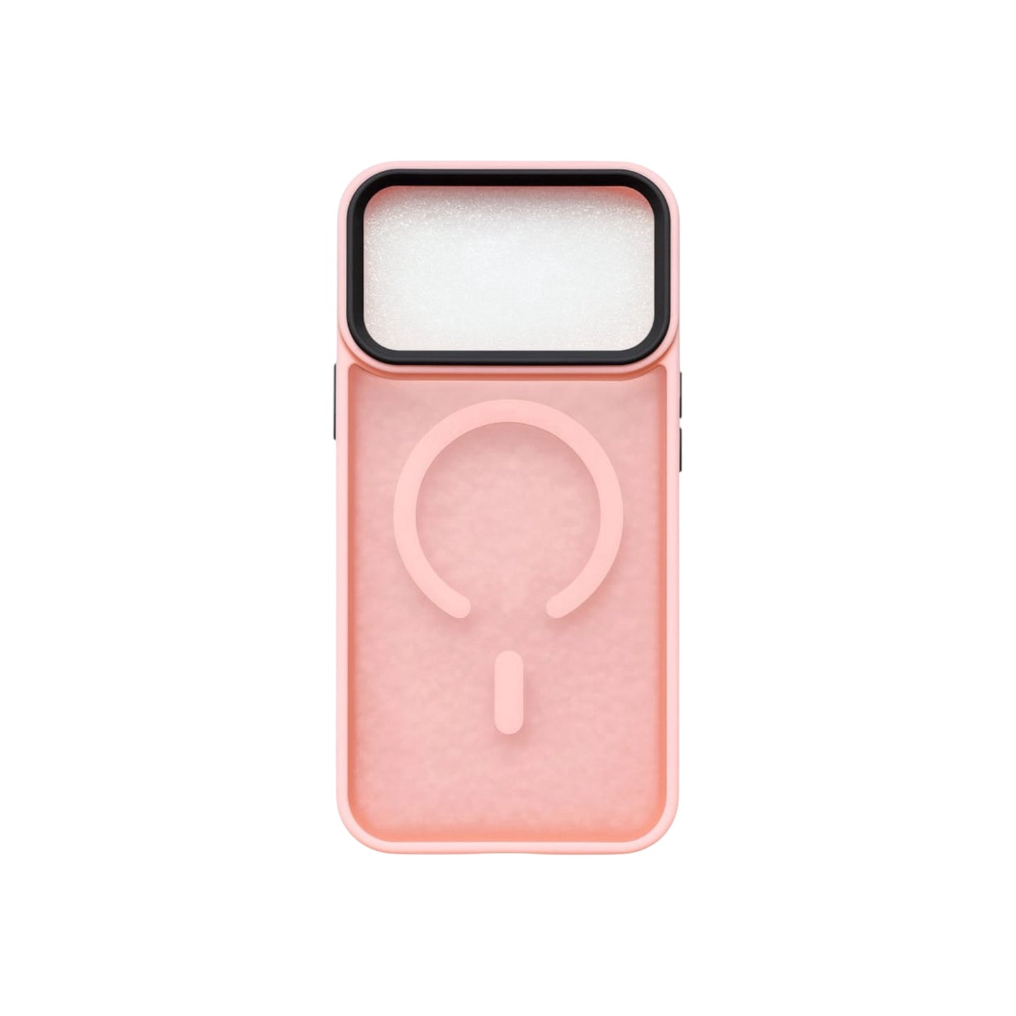 For Iphone 17 Pro Max Translucent MagSafe Case- Light Pink