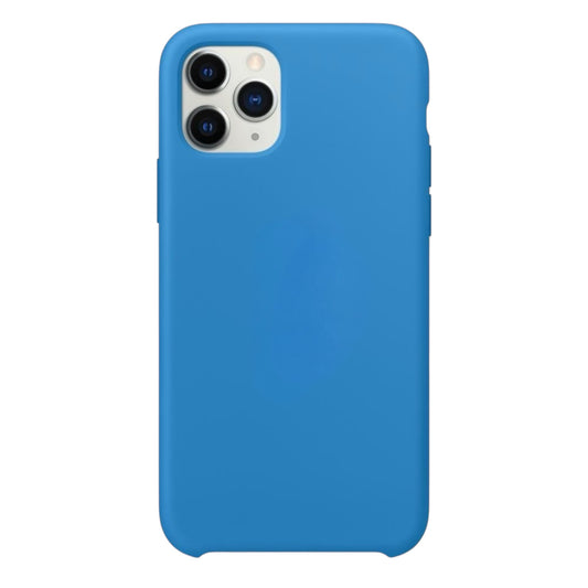 For Iphone 12/12 Pro Silicone Case / Light Blue