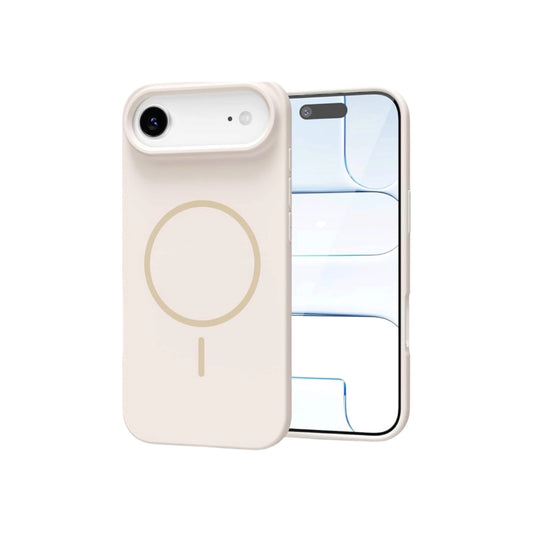 For Iphone 17 Air Silicone MagSafe Case- Beige