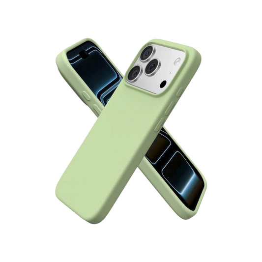 For Iphone 17 Pro Silicone Case - Matcha
