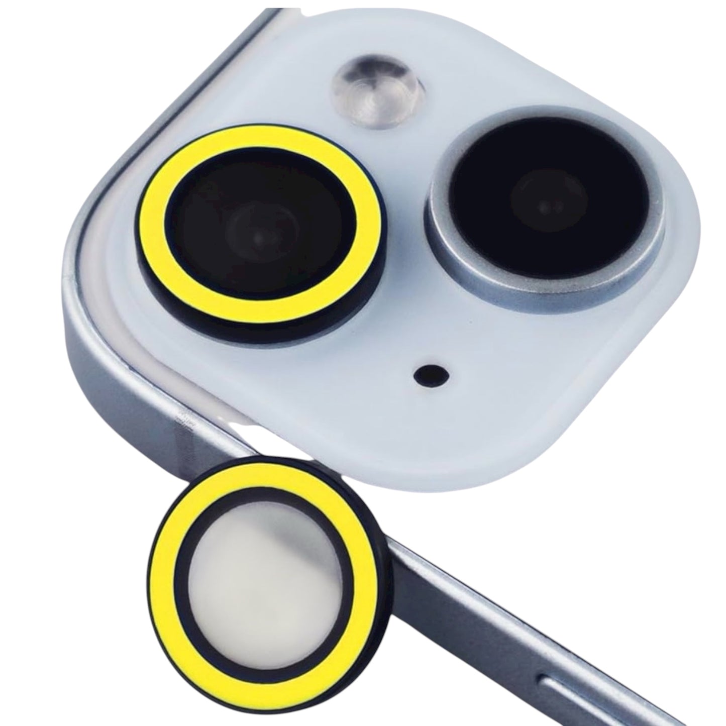 Camera Protector For iPhone 11 / 12 / Mini - Yellow