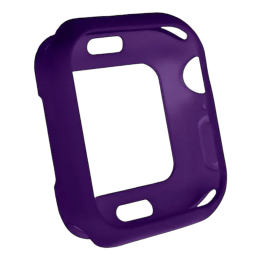 For Apple Watch 42mm Silicone Case / Dark Purple