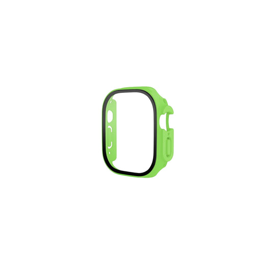 Watch Tempered Glass Case 49mm / Fluorescent Green