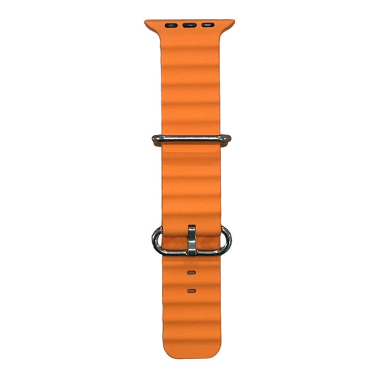 For Apple Watch 42/44/45/49 Silicone Bands- Orange