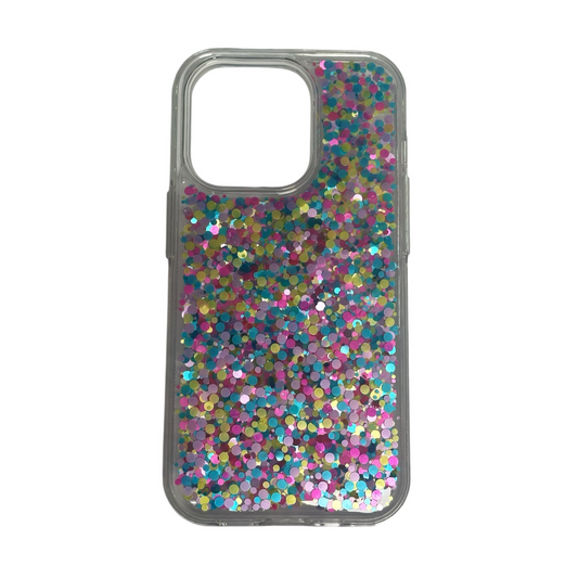 For Iphone 14 Pro Silicone Case - Multicolor