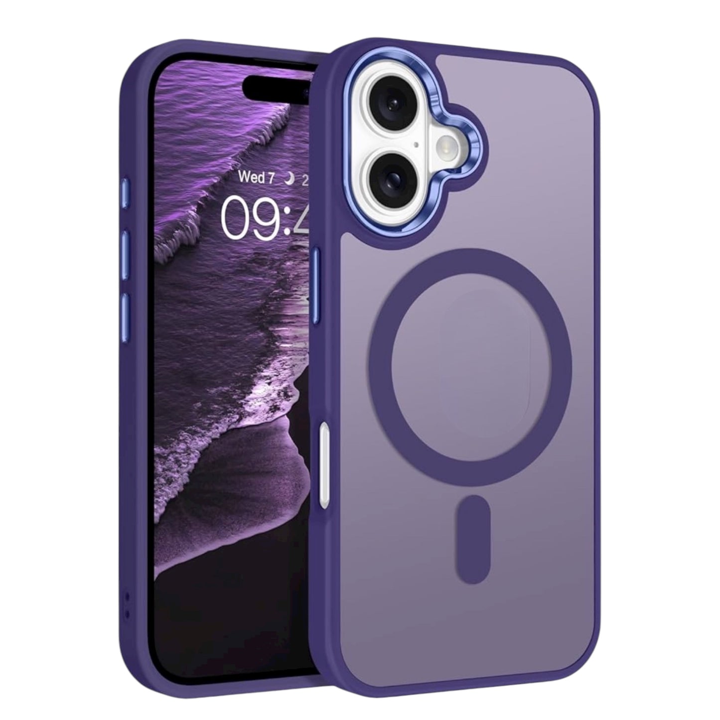 For iPhone 16 MagSafe Case / Purple