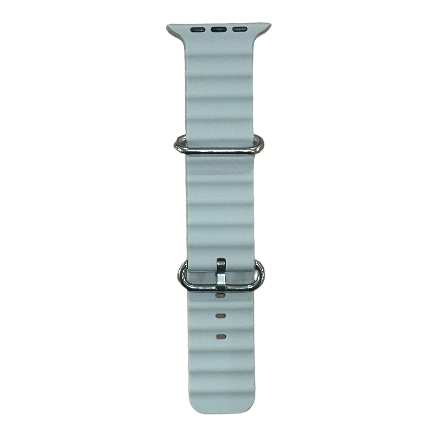 For Apple Watch 42/44/45/46 silicone Bands- Light Blue