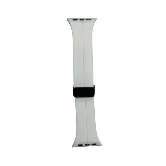 For Apple Watch 38/40/41 Magnetic Silicone Band- White