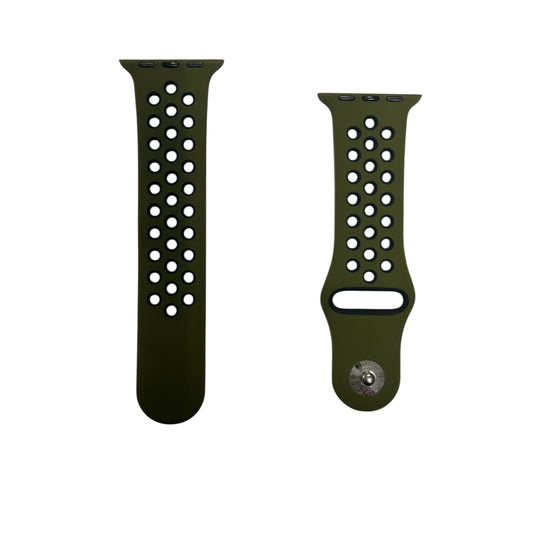 For Apple Watch Sport Band 38/40 mm - Olive Green