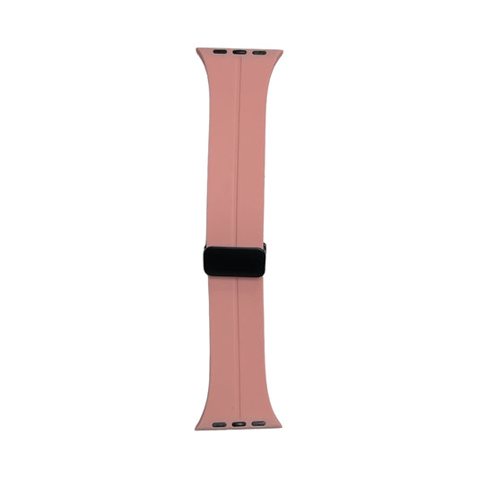 For Apple Watch 38/40/41 Magnet Silicone Band- Light Pink