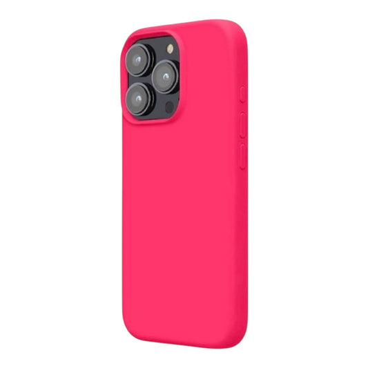 For Iphone 15 Pro Silicone Case - Hot Pink