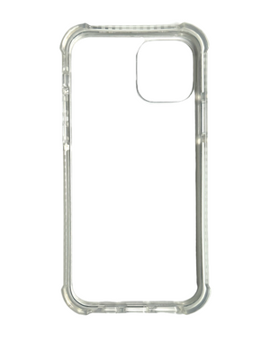 For iPhone 15 Pro -Clear & White