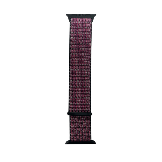 For Apple Watch Nylon Strap 38/40mm - Dark Pink