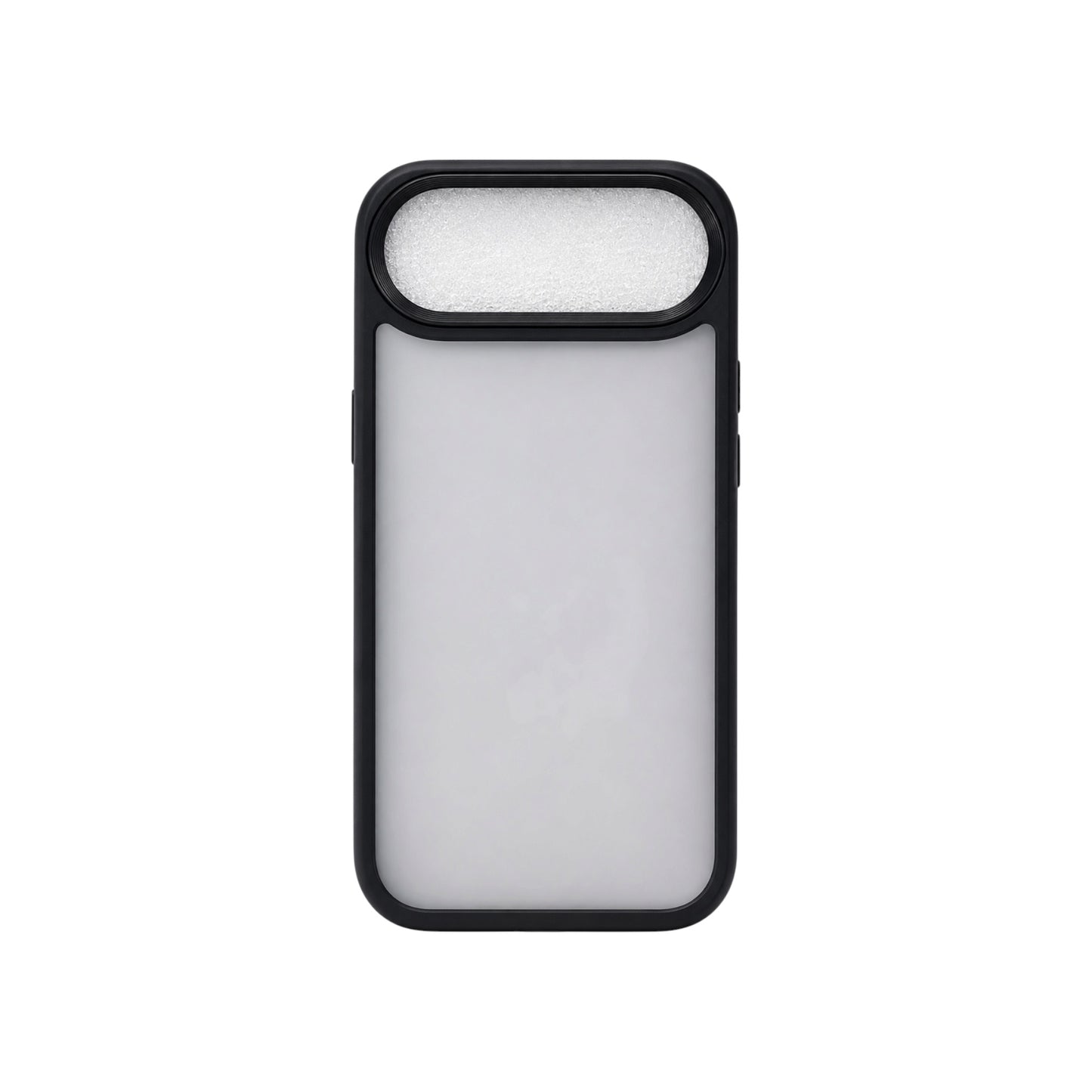 For Iphone 17 Air Frosted Clear Case- Black
